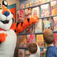 Tony talking to two boys at Cereal City